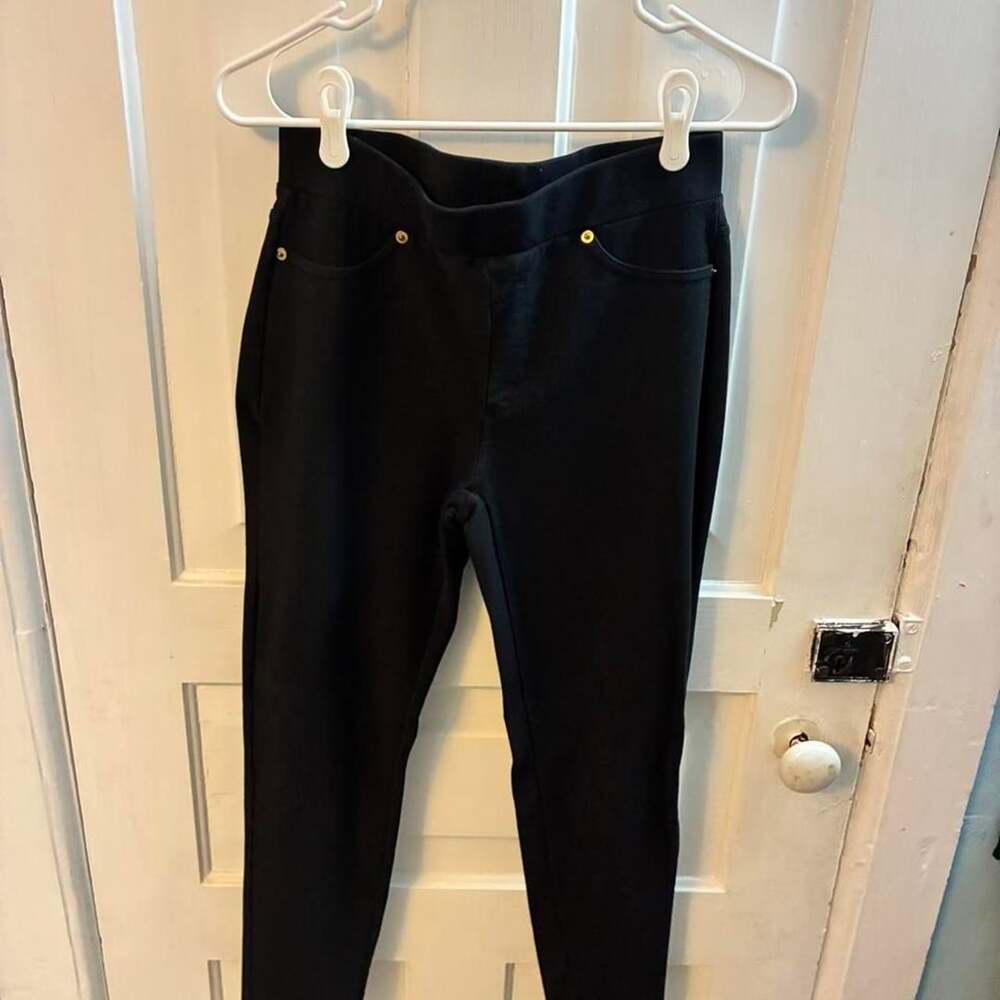 Michael Kors Black Knitted Leggings Medium